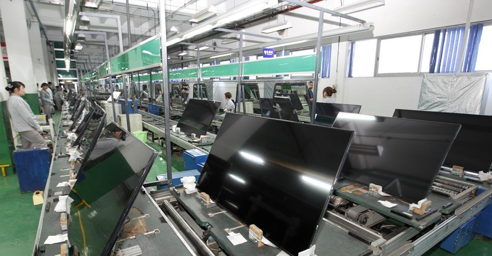 顯示屏無(wú)塵車(chē)間